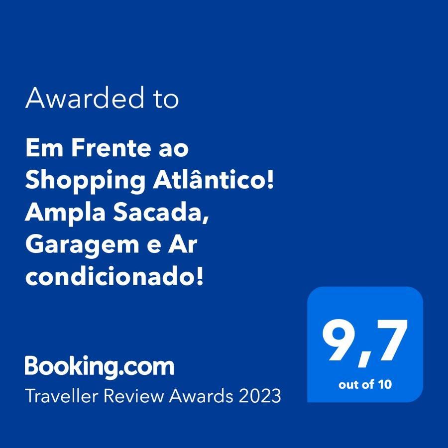 Em Frente Ao Shopping Atlantico! Com Sacada, Garagem E Ar Condicionado Apartment Balneario Camboriu Luaran gambar